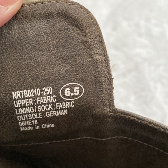 Not Rated weathered brown grommet & stitched riding boot - Picture 9 of 9